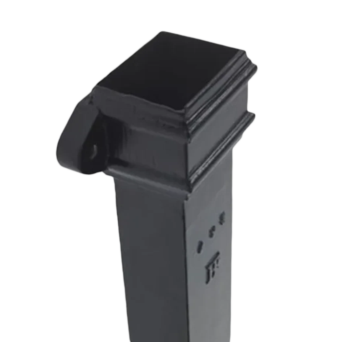 Hargreaves Cast Iron Rectangular Eared Downpipe